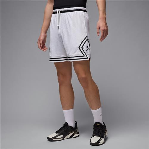 Jordan Sport Dri-FIT Diamond-shorts i mesh til mænd - hvid