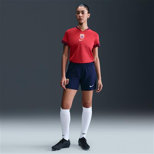 Norge 2025/26 Stadium Home Nike Dri-FIT Replica-fodboldshorts til kvinder - blå