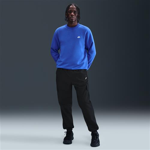 Vævede Nike Club-cargobukser til mænd - sort