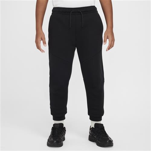 Nike Tech Fleece-joggers til større børn (drenge) - sort