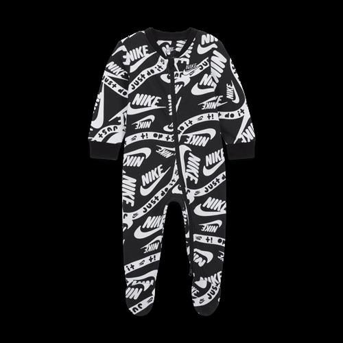 Nike Club Printed Coverall-heldragt til babyer - sort