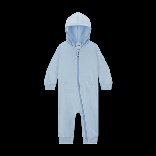 Nike Baby Essentials-heldragt med hætte til babyer (0-9 M) - blå