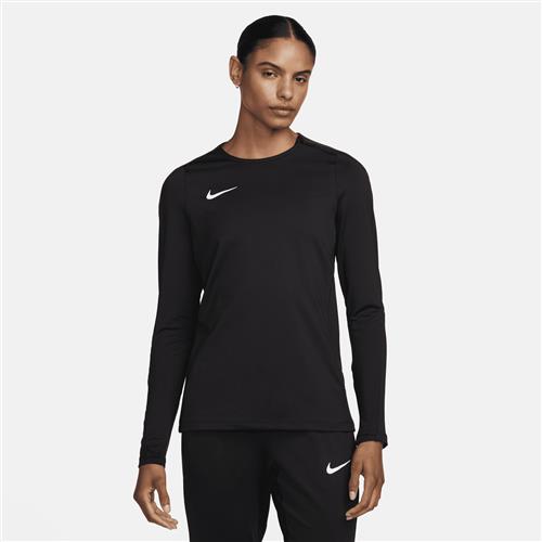 Strike Nike Dri-FIT-fodboldtrøje med rund hals til kvinder - sort