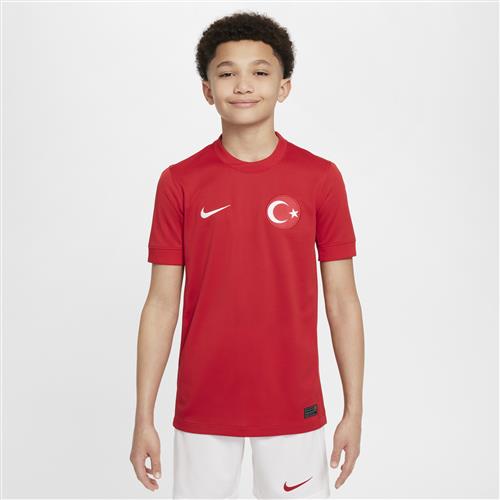 Tyrkiet 2024/25 Stadium Away Nike Dri-FIT-fodboldtrøje til mænd - rød