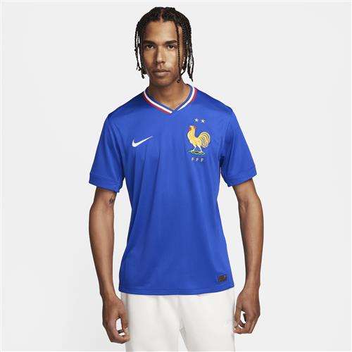 FFF 2024/25 Stadium Home Nike Dri-FIT Replica-fodboldtrøje til mænd (herrehold) - blå