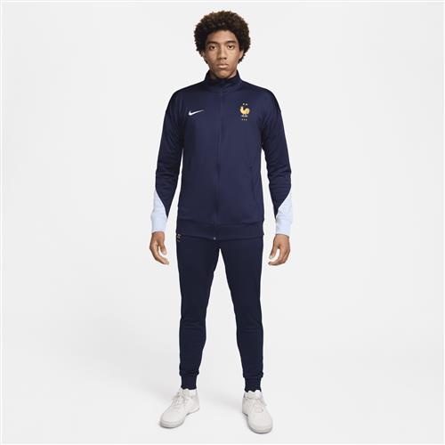 Maskinstrikket FFF Strike Nike Dri-FIT-fodboldtracksuit til mænd - blå
