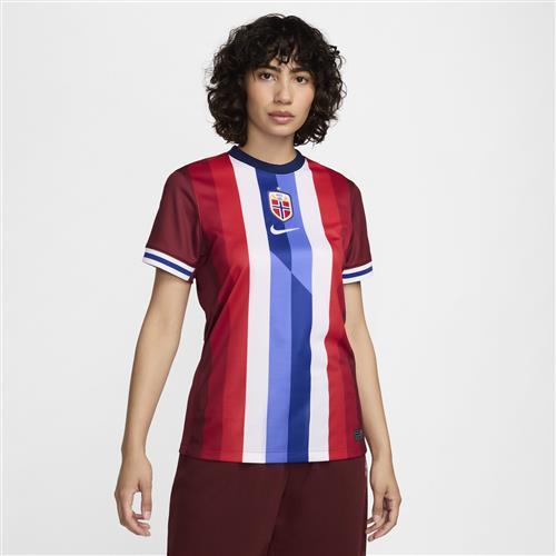 Norge 2024/25 Stadium Home Nike Dri-FIT Replica-fodboldtrøje til kvinder (kvindehold) - rød