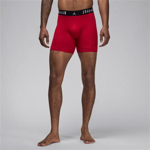 Jordan Flight Cotton Core-boksershorts til mænd (3 stk.) - rød