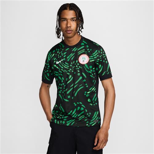 Nigeria 2024 Stadium Away Nike Dri-FIT Replica-fodboldtrøje til mænd - sort