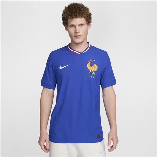 FFF 2024/25 Match Home Nike Dri-FIT ADV Authentic-fodboldtrøje til mænd (herrehold) - blå