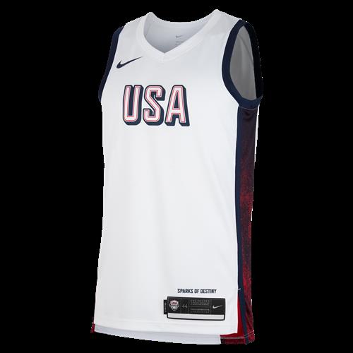 USAB Limited Home Nike Basketball-spillertrøje til mænd - hvid