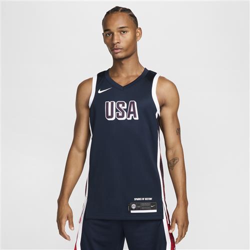 USAB Limited Road Nike Basketball-spillertrøje til mænd - blå