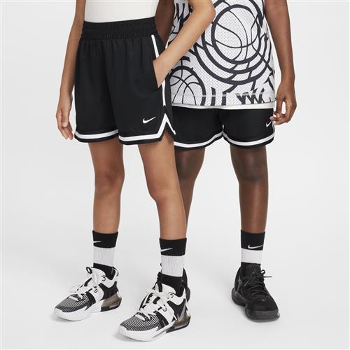 Nike DNA-basketballshorts (12,5 cm) til større børn - sort