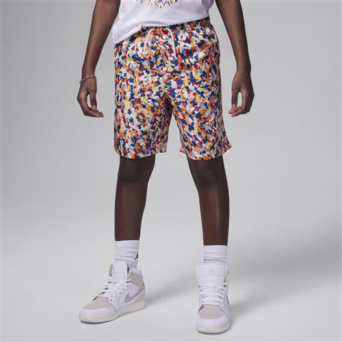 Jordan MJ Essentials Poolside-shorts med print til større børn - Pink