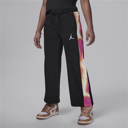 Jordan Lemonade Stand-bukser i french terry til større børn - sort