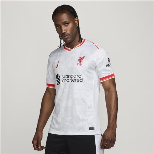 Liverpool FC 2024/25 Stadium Third Nike Dri-FIT Replica-fodboldtrøje til mænd - hvid