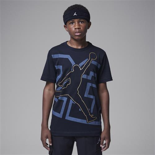 Jordan Shining Jumpman-T-shirt til større børn - sort