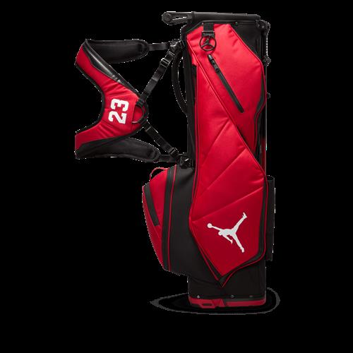 Jordan Fade Away-golftaske med 6-vejs top - rød