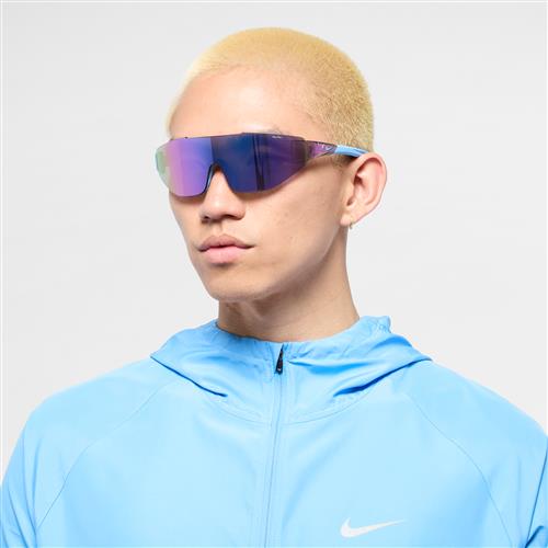 Nike Athena Edge-solbriller med spejlglas - blå