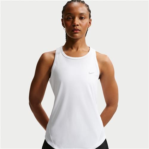 Nike Tempo Dri-FIT-løbetanktop til kvinder - hvid