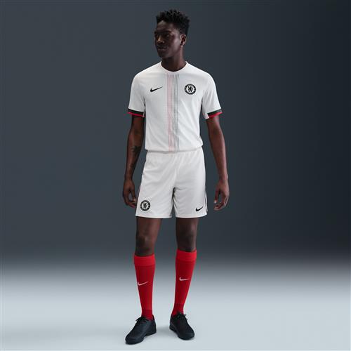Chelsea FC 2025/26 Stadium Away Nike Dri-FIT Replica-fodboldshorts til mænd - grå