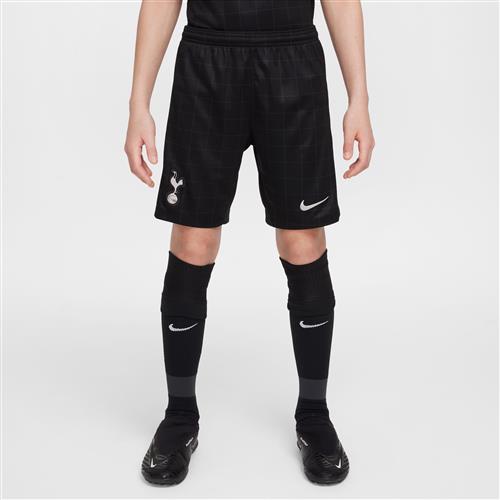 Tottenham Hotspur 2025/26 Stadium Away Nike Dri-FIT Replica-fodboldshorts til større børn - sort