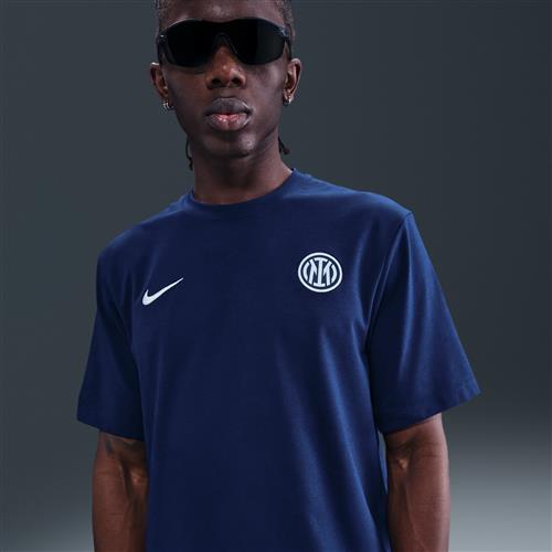 Inter Milan Primary Nike Dri-FIT-fodboldtrøje med korte ærmer til mænd - blå