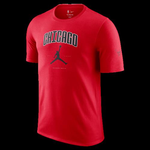 Chicago Bulls Essential Jordan NBA-T-shirt til mænd - rød