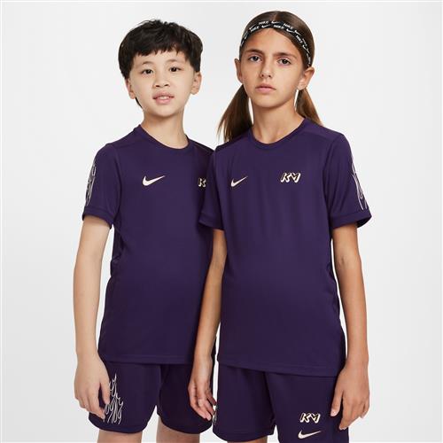 Kylian Mbappé Academy-Dri-FIT-fodboldtrøje til større børn - lilla