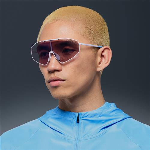 Nike Echo Shield 2-solbriller med spejlglas - lilla