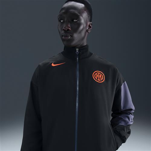Inter Milan Strike Third Nike Dri-FIT Total 90-fodboldtræningsjakke til mænd - sort