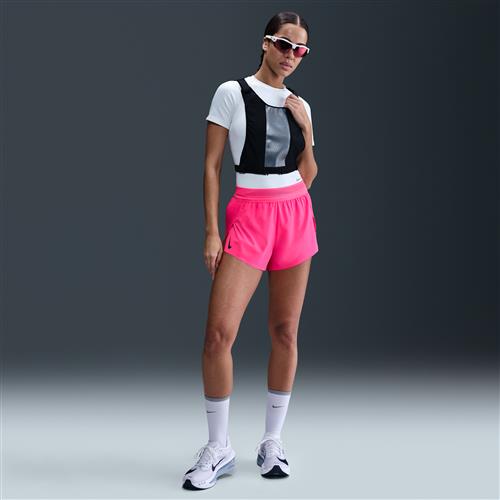 Nike AeroSwift Dri-FIT ADV-løbeshorts med indershorts (7,5 cm) og mellemhøj talje til kvinder - Pink