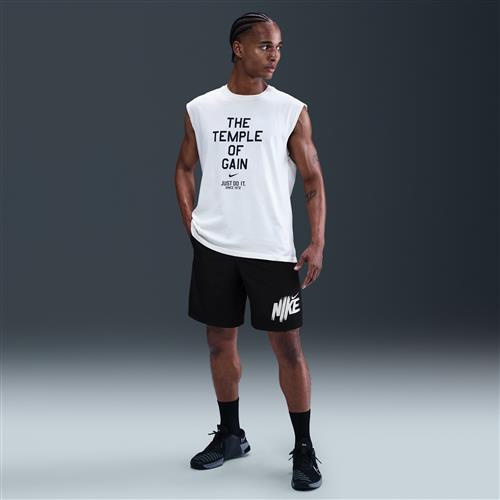 Alsidige Nike Form Dri-FIT-shorts (23 cm) uden for til mænd - sort