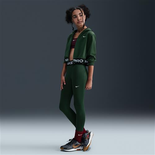 Nike Pro Dri-FIT-leggings til større børn (piger) - grøn