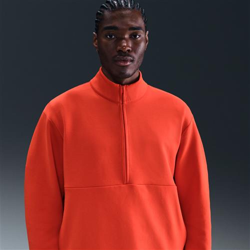 Nike 24.7 ImpossiblySoft Dri-FIT-trøje med 1/2 lynlås til mænd - rød