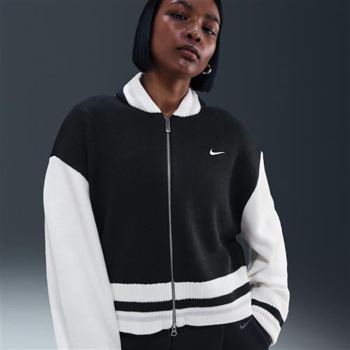 Nike - cardigan til kvinder - sort