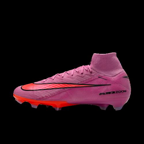 Nike Mercurial Superfly 10 Elite FG High-Top-fodboldstøvler - Pink