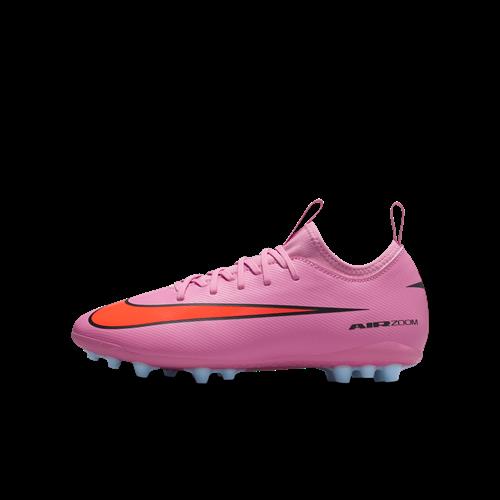 Nike Jr. Mercurial Vapor 16 Academy AG-low top-fodboldstøvler til små/større børn - Pink