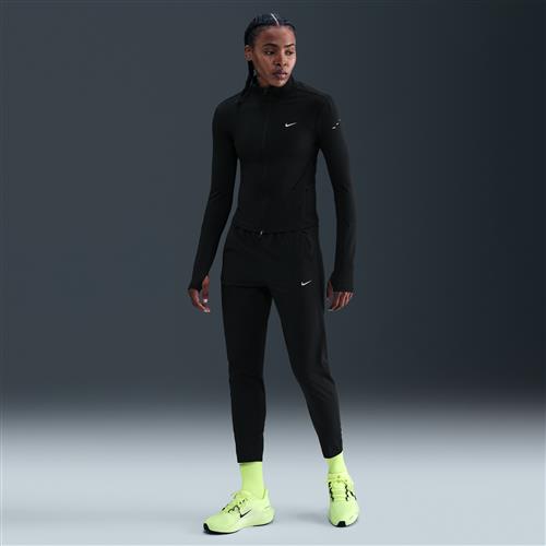 Nike Tempo Dri-FIT 7/8-løbebukser med mellemhøj talje til kvinder - sort