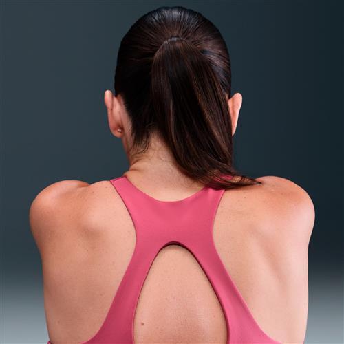 Nike Universa sports-bh-tanktop med medium støtte og indlæg til kvinder - lilla