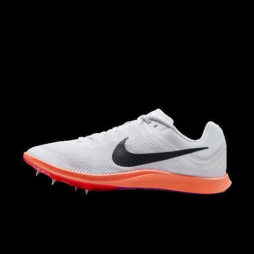 Nike Zoom Rival Distance-pigsko til stadionatletik og distancer - hvid