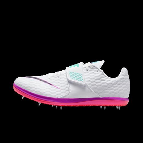 Nike High Jump Elite Track & Field-pigsko til spring - hvid