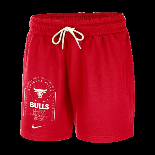 Chicago Bulls Club Courtside-Nike NBA-fleeceshorts til mænd - rød