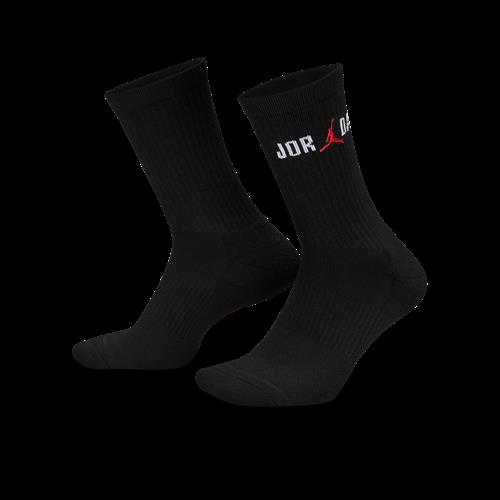 Jordan Everyday-crewstrømper (1 par) - sort