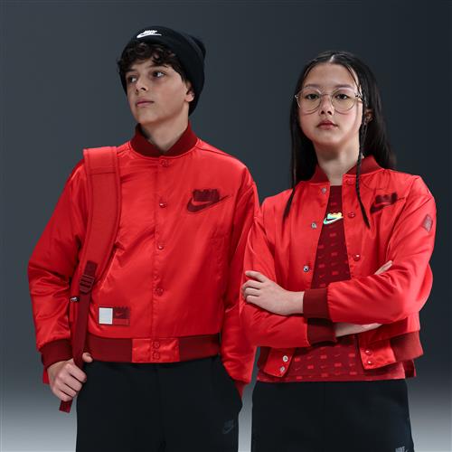 Nike x LEGO® Collection-basketballjakke til større børn - rød