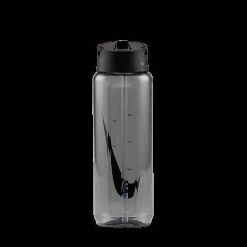 Nike Recharge Tritan-flaske med sugerør (710 ml) - grå