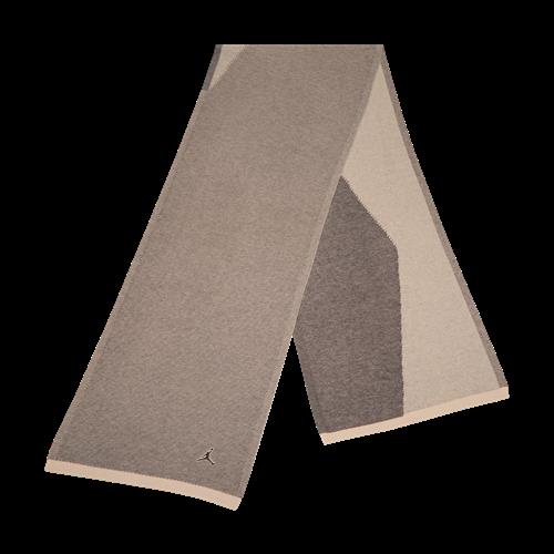 Maskinstrikket Jordan Airy-halstørklæde - brun