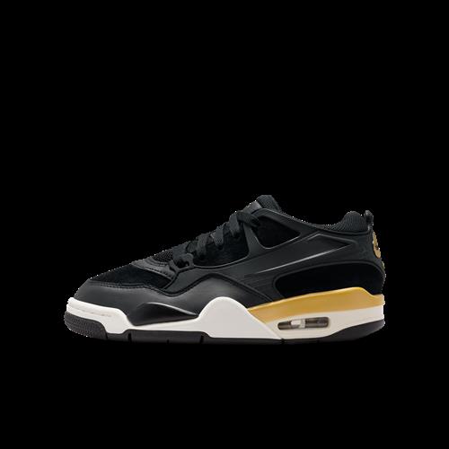 Air Jordan 4 RM-sko til større børn - sort
