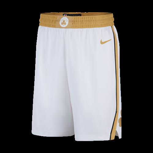 Boston Celtics City Edition Nike Dri-FIT NBA Swingman-shorts til mænd - hvid