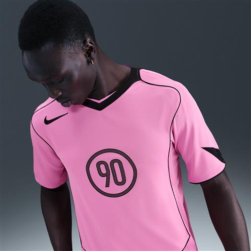 Kortærmet Nike Total 90 Dri-FIT-fodboldtrøje til mænd - Pink